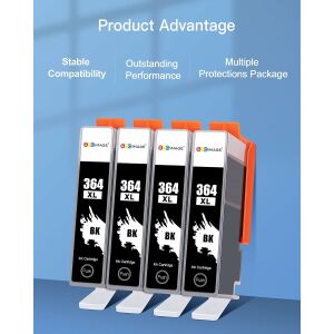 Gpc Zamiennik wkładu atramentowego Hp 364xl 143113106 - Materiały eksploatacyjne do drukarek