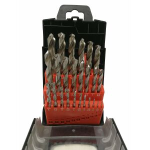 HSS-G Zestaw wierteł do metalu 1-13mm, 25szt. 143113694 - Wiertło