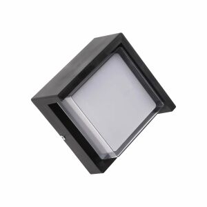 Aplica LED pătrată 12W, 6000K, IP65, lumină rece pentru exterior - Lămpi de perete pentru exterior