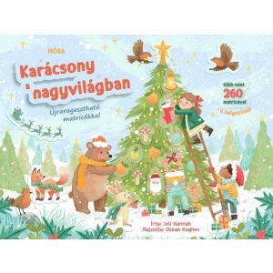 Vianoce vo svete (samolepková knižka) - v maďarskom jazyku 143120954 - Brožúry s aktivitami, so samolepkami