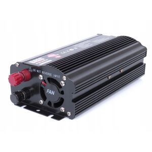 Bass Polska 600W Auto Stromwandler, reiner Sinuswelle, 12V auf 230V Konverter - Auto-Inverter