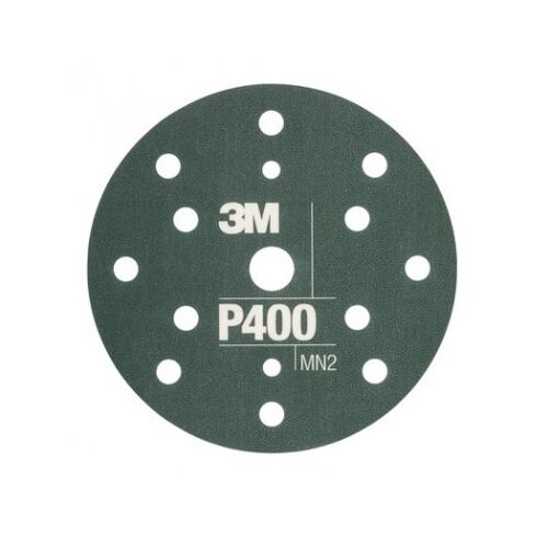 3M Hookit P400 Rugalmas csiszolókorong autóipari és famegmunkálási felhasználásra