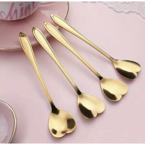 Arany szívecskés kiskanál 143127421 - Kanál