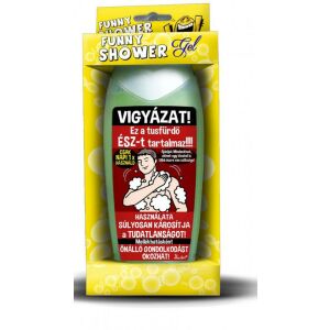 Tusfürdő 300 ml - Vigyázat ÉSZ-t tartalmaz – Vicces ajándék 143128136 - Vicces tusfürdő