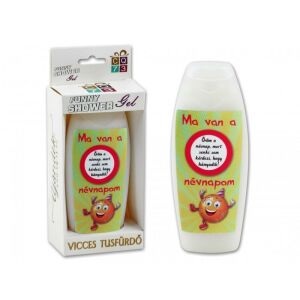 Tusfürdő Ma van a Névnapom 300ml- vicces ajándék 143128228 - Vicces tusfürdő
