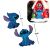 Stitch karton figurák méretjelöléssel, dekorációs kézműves kellékek