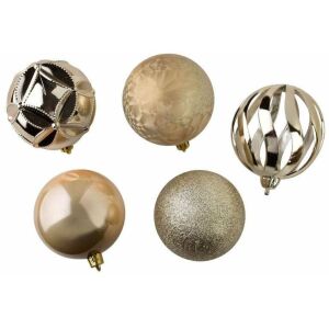 SANTA LILA Komplet 10 bombek 7,5cm 144967855 - Ozdoby choinkowe