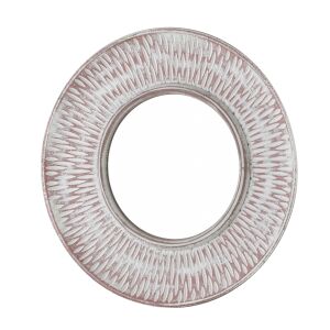 DAZ Dekoratív tükör 34.5x34.5x3cmTükör átmérője: 18cm