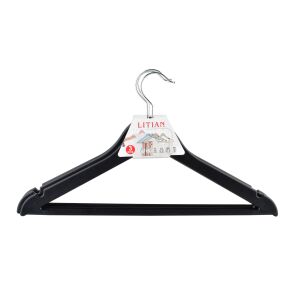 SIRA 3 darabos elegáns fapelakatos vállfakészlet 44x23cm