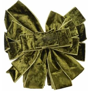 SANTA LILA Kokarda 32x130cm zgniła zieleń 144902121 - Boże Narodzenie