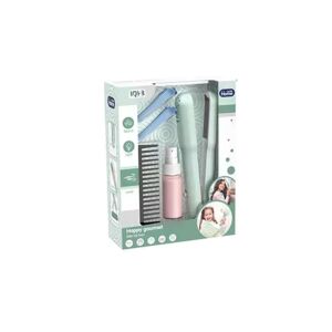 Happy Gourmet játék hajformázó készlet csomagolásban, tartalmaz hajvasalót, kefét és spray palackot - Manyuk Toys