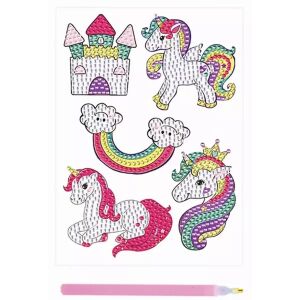 Gyémántszemes Kulcstartó készítő szett - Unikornis világ 143254229 - Manyuk Toys