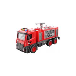 Piros játék tűzoltóautó fény- és hanghatásokkal - Manyuk Toys