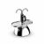 Bialetti - Set Mini Express Induction 2tz Czarna + 2 filiżanki 143131318