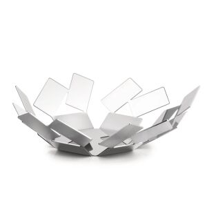 Alessi MT01 La Stanza Scirocco Rozsdamentes Acél tál 23 x 24 cm - Fehér / Ezüst / Fekete 143131917 - Alessi