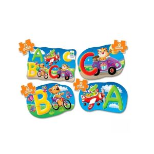 The Learning Journey Moje prvé puzzle ABC 4 v 1, farebné abecedné puzzle pre batoľatá - Puzzle pre bábätká