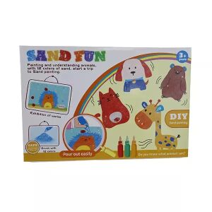 Manyuk Toys állatos Homokfestő készlet 12 színnel 143262846 - Manyuk Toys