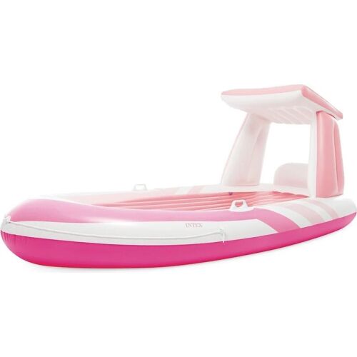 Intex: Aufblasbare Luftmatratze in Bootsform - rosa 244 - 119 x 97 cm 143132397
