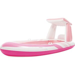 Intex: saltea gonflabilă în formă de barcă - roz 244 - 119 x 97 cm 143132397 - Jucării gonflabile și jucării de plajă
