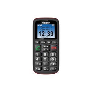 Maxcom MM428 L Dual SIM Nagy nyomógombos Mobiltelefon - Fekete