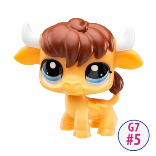 Hasbro Littlest Pet Shop Sárga borjú Figura G7 #5 143132626