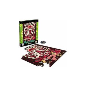 Winning Moves Rick and Morty Anatomy Park 1000 db puzzle 143140011 - Winning Moves
