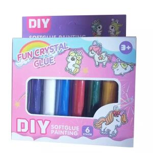 Unikornis mintás üvegmatrica festék készlet 144398626 - Manyuk Toys