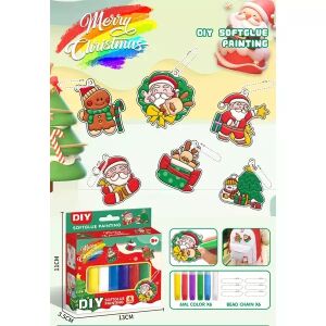 Weihnachtsdeko-Set für Glasmalerei 144398757 - Glasmalfarben