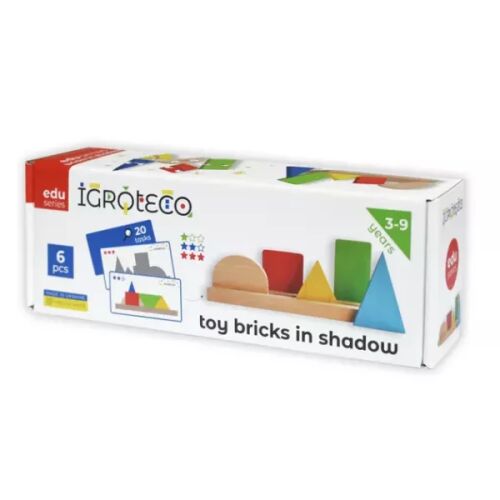 Logikai építő készlet, fa 144398844 - Baba és tipegő