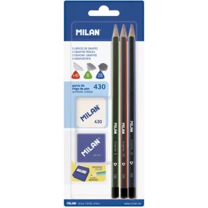 Milan: Schreibwarenset - 5 Stück 144399479 - Schreibwaren-Sets