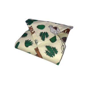 MK Bea Újraszalvéta – kaktuszos-lamás mintával