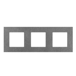 LUXION Hármas Márvány Keret 143142369 - Villanykapcsoló keret
