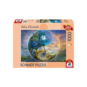Schmidt 1000 db-os puzzle - Yin & Yang - Mountain world, Silvia Christoph (58596) 143142418 - Schmidt