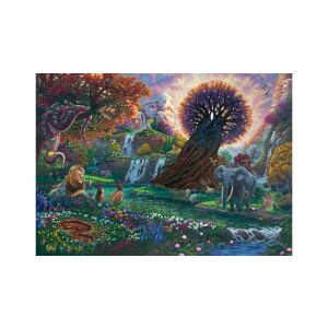 Schmidt 1000 db-os puzzle - The garden of Eden, Zac Kinkade (58610) 143142440 - Schmidt