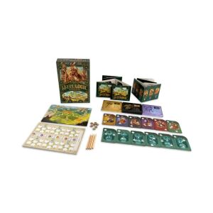 Kronologic - Cuzco 1450 társasjáték alkatrészek, kártyák, tábla és doboz - Gémklub