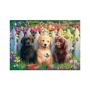 Schmidt 1000 db-os puzzle - Cute puppies scene (58883) 143142552 - Schmidt