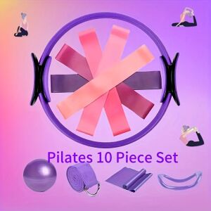 10db Pilates Fitness Készlet Rózsaszín, 10 darabos készlet, Pilate 143146288 - Alakformálás