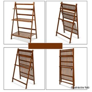 Összecsukható állvány, bambusz, NEPEL TYP 1 + ajándék