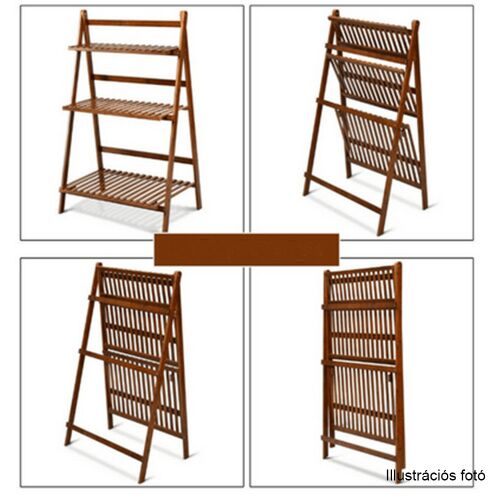 Összecsukható állvány, bambusz, NEPEL TYP 1 + ajándék 143146594