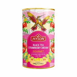 Hyson Strawberry Dream prémium ízesített szálas tea 100G 143148695 - Fekete tea