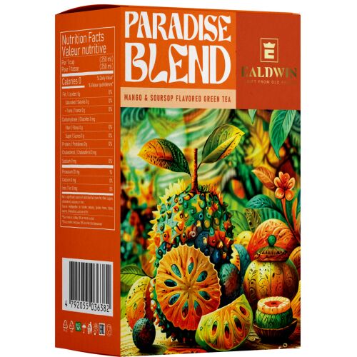 Ealdwin Paradise Blend Mangó és Szórszop Ízesítésű Zöld Tea 100g - Zöld tea és fehér tea