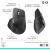 Logitech MX Master 4 vezeték nélküli grafitszürke egér 143943731