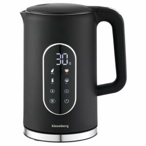 Vízforraló 1,7 L Klausberg KB7891 fekete-ezüst