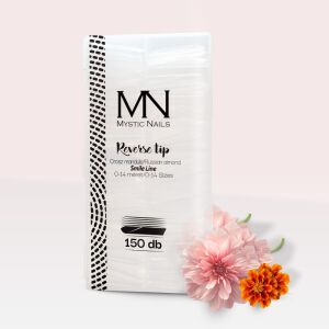 Reverse Tip - Russian almond smile line (150 pcs/box) 143160776 - Инструмент за гримьор