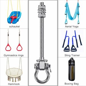 Hak Sufitowy do Huśtawki Stal Nierdzewna 304 Łożyska 2szt. 143165859 - Naprawianie