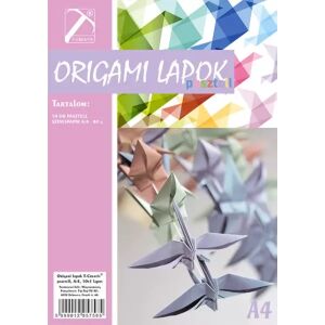 T-Creativ: Origami papir - pastelne boje, A/4, 10 komada 143166165 - T-Creativ