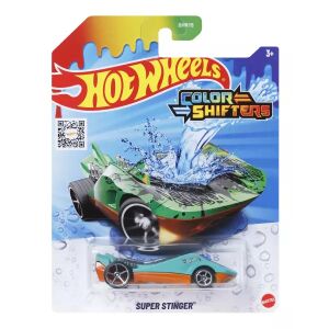 Hot Wheels City: Super Stinger autko 143166192 - Figura, DIY, Pojazd zdalnie sterowany, Deskorolka elektryczna, Zabawkowy karabin, nabój, Samochód do gier, Autostrada i parking i Figurka bajkowego bohatera