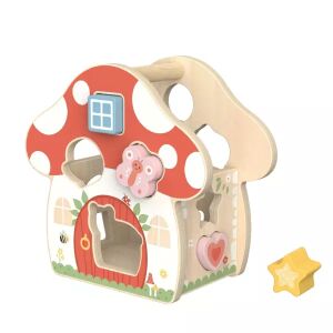 Tooky Toy: Pilzhaus Formensortierer 143166223 - Babys & Toddler