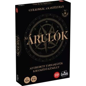 Az Árulók - Gyilkosság a kastélyban kiegészítő szett társasjáték kiegészítő doboza - Goliath