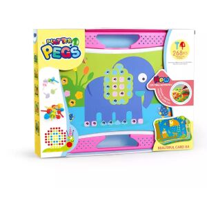 Pötyi Platter Pegs mozaik igra u pakiranju kutije za pohranu - Manyuk Toys